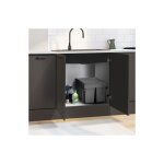 Idmarket - poubelle de tri slectif encastrable 3 compartiments amovibles 1x15l et 2x8l