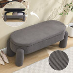 Pouf coffre rangement cach� bout de lit 112x43x43cm pour le salon la chambre ou l?entr�e armoire chaussures ...