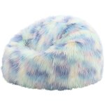 Icon - pouf en fausse fourrure, pouf fauteuil de salon pour adultes, licorne, oeko - tex Icon - pouf en fausse fourrure, pouf fauteuil de salon pour adultes, licorne, oeko - tex