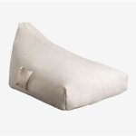 Sklum - pouf de jardin alexander beige semoline 150 x 110 cm