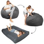 Pouf lit convertible 2en1 Pouf lit convertible 2en1
