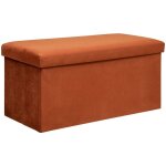 Atmosphera - pouf pliable double lilou ambre