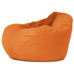 Pouf poire d'ext�rieur 130x115cm orange ohau
