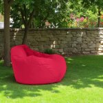 Pouf poire gant extrieur rouge arta