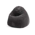 Sitting point - pouf poire raya xl anthracite