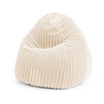 Sitting point - pouf poire raya xxl ivoire