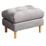 Pouf rectangle ottoman repose - pieds fauteuil tabouret assise Pouf rectangle ottoman repose - pieds fauteuil tabouret assise