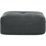 Pouf repose - pied tabouret 92. 5x75x44cm, gris