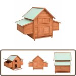 Poulailler 150x96x110 cm bois de sapin massif - poulailler en bois - poulailler pour poules - abri pour ... Poulailler 150x96x110 cm bois de sapin massif - poulailler en bois - poulailler pour poules - abri pour ...