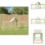 Poulailler 300x100x150 cm bois de pin massif imprégné - poulailler - abri animal - coop poule - maison ... Poulailler 300x100x150 cm bois de pin massif imprégné - poulailler - abri animal - coop poule - maison ...