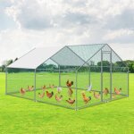 Poulailler xxl enclos d'extérieur beaucoup d'espace pour poules, lapins et autres petits animaux, cadre ... Poulailler xxl enclos d'extérieur beaucoup d'espace pour poules, lapins et autres petits animaux, cadre ...