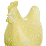 Statuette linda poule h20cm - atmosphera cr�ateur d'int�rieur