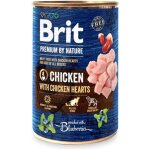 Poulet avec c?urs brit premium by nature (boîte) 400 g Poulet avec c?urs brit premium by nature (boîte) 400 g
