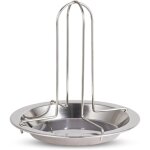 Poulet rack pour grill, support de poulet barbecue, r�tissoire de dinde au poulet antiadh�sif gril des ...