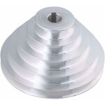 Poulie en aluminium 5 niveaux - 19 mm de diam�tre int�rieur, 54 � 150 mm de diam�tre ext�rieur, 12, 7 ...