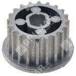 Poulie dente pour scarificateurs ikra - mogatec - 044874