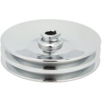 Poulie de pompe de direction assist�e avec chemin de cl� 5 / 8 pouces double rainure 26028613 pour moteur ...