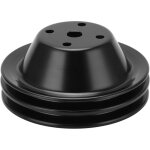 Poulie de vilebrequin double rainure long remplacement de poulie de pompe � eau pour moteur chevy small ...