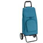 Poussette de march� 2 roues 55l bleu canard - sidebag - 8213 - 537