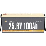 Jamais utilis]batterie lithium 24v100ah 2560wh lifepo4 power queen bms 100a, 4000 - 15000 cycles, pour ...