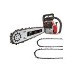 Tron�onneuse thermique 65cc 3, 9cv 50cm avec kit de protections et 2 cha�nes extra - blademaster de powergroun ...