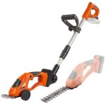 Powerplus dual power taille - haie / cisaille � gazon batterie powdpg75300 - taille haie t�l�scopique ...