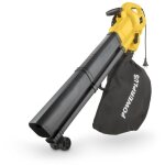 Powerplus souffleur de feuilles �lectrique poweg4030 - souffleur electrique de 3300 w, vitesse d'air ...