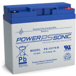 Powersonic - batterie plomb agm powersonic ps - 12170 - vds 12v 17ah m5 - f