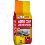 Mortier - colle gris c2 5kg - haute performance, adhrence renforce - pose de carrelage, faence et ...