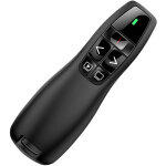 Prsentateur sans fil professionnel sans fil 2, 4 ghz, tlcommande powerpoint, pointeur laser de prsentation ...