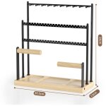 Pr�sentoir � bijoux, porte - boucles d'oreilles porte bijoux avec plateau et crochets pour cha�nes boucles ...