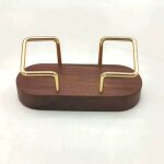 Pr�sentoir de bureau en m�tal pour cartes de visite, support de comptoir d'accueil ou de r�ception, id�al ...