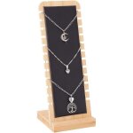Présentoir à collier en bois, présentoir à collier chevalet, présentoir à bijoux, support de vitrine ... Présentoir à collier en bois, présentoir à collier chevalet, présentoir à bijoux, support de vitrine ...