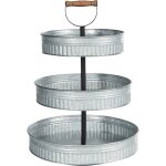 Beliani - présentoir à gâteaux à 3 Étages décoratif en fer support pour pâtisserie sculpté argenté kouign ... Beliani - présentoir à gâteaux à 3 Étages décoratif en fer support pour pâtisserie sculpté argenté kouign ...