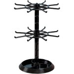 Pr�sentoir porte - cl�s, support collier rotatif � 2 niveaux pour collection personnelle, organisateur ...