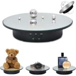 Pr�sentoir rotatif � moteur plateau tournant �lectrique � 360 � avec rev�tement miroir pour figurines ...
