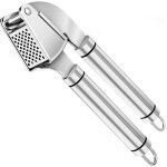 Presse ail manuel en inox : l'appareil professionnel parfait pour votre cuisine ce broyeur hachoir garlic ...