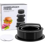 Presse � hamburger 3 en 1, presse a burger, moule a hamburger antiadh�sif, ustensiles barbecue accessoires ...