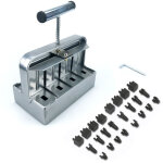 Presse � motte de terre manuelle double ? pour semis et jardinage