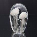 Signes grimalt - presse - papier mduse en cristal transparent, dcoration de bureau, maison, cadeau