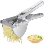 Presse - pur�e, grand presse - pur�e de 22 oz, presse - pur�e en acier inoxydable tr�s r�sistant pour ...