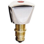 Presto - t�te � clapet pour porcher 3 trous ambre 2, jade bain douche, ecume et orient