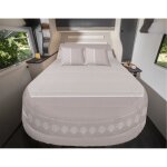 Prêt à dormir 100% coton dolce vita 160 x 200 cm lit central - incasa Prêt à dormir 100% coton dolce vita 160 x 200 cm lit central - incasa