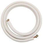 Prt a poser liaison bi tube frigorifique m1 climatisation 1 / 4 3 / 8 raccords prt montes 3 metres ...