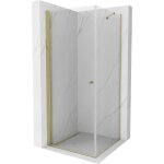 Mexen - pretoria cabine de douche pivotante 80 x 80 cm, transparent, dor�e - 852 - 080 - 080 - 50 - 00 ...