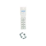 Prevost - collier  2 oreilles - plage de serrage : 1518 mm - largeur du collier : 7 mm - nombre de pices ...