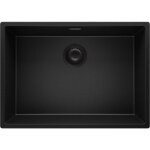 Primagran - evier sous plan 66x47cm, evier en granit 1 bac + kit de vidage, Évier au meuble 70cm - london, ... Primagran - evier sous plan 66x47cm, evier en granit 1 bac + kit de vidage, Évier au meuble 70cm - london, ...