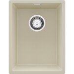 Primagran evier sous plan 36x47cm, evier en granit 1 bac + kit de vidage, �vier au meuble 40cm - london, ...