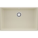 Primagran evier sous plan 76x47cm, evier en granit 1 bac + kit de vidage, �vier au meuble 80cm - london, ...