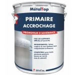 Primaire accrochage - pot 1 l - 9010 - blanc pur metaltop Primaire accrochage - pot 1 l - 9010 - blanc pur metaltop